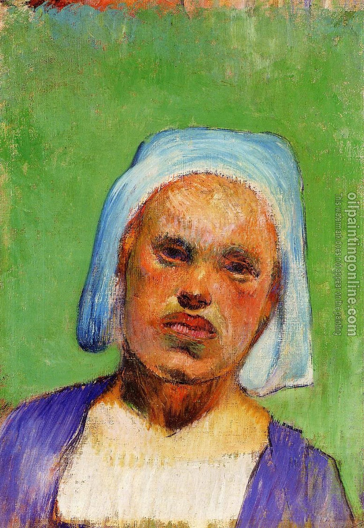 Gauguin, Paul - Portrait of a Pont-Aven Woman